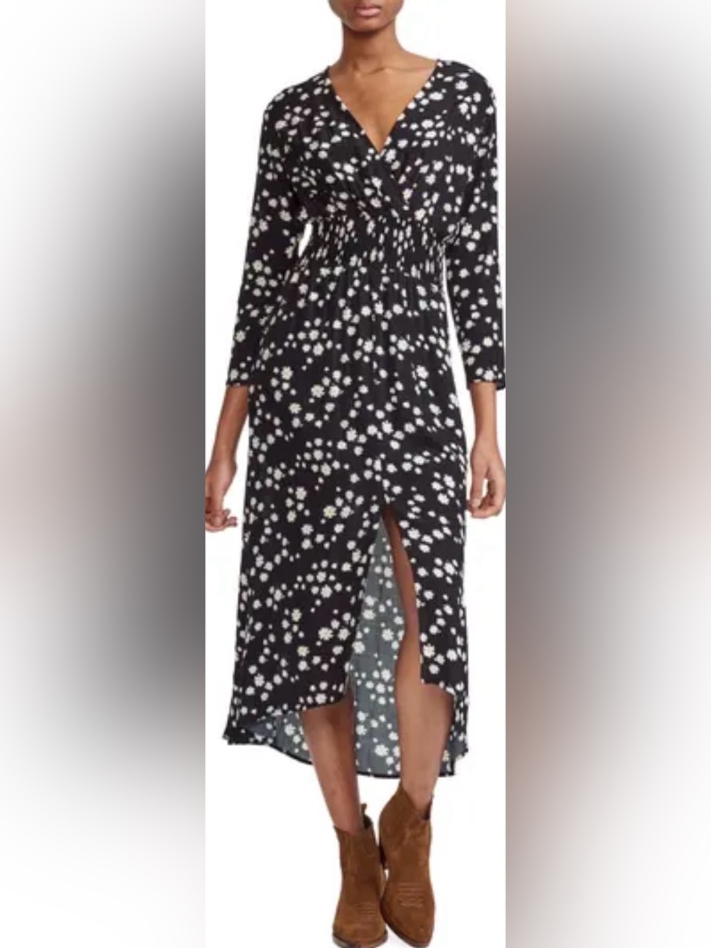 EUC Maje Rosita Daisy Floral Midi Dress